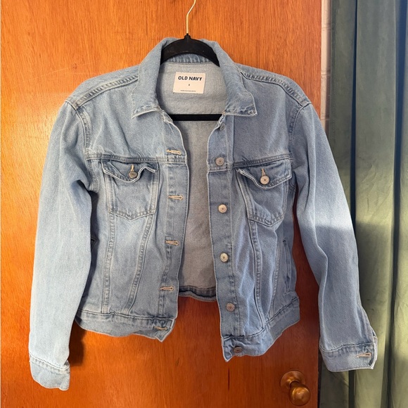 Old Navy Jackets & Blazers - Old Navy Light Blue Denim Jacket - Classic Collared Style